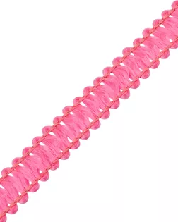 С3702Г17 Тесьма вяз. отделочная рис 9166 6мм*25м (розовый) арт. АРС-64254-1-АРС0001312100