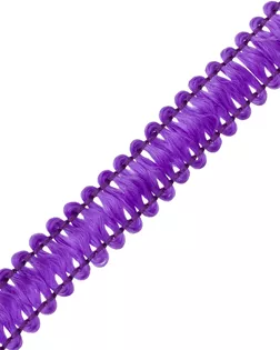 С3702Г17 Тесьма вяз. отделочная рис 9166 6мм*25м (фиолетовый) арт. АРС-64255-1-АРС0001312101