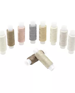 Набор швейных ниток 50/2, 200м, ассорти №118, 10шт/упак, Astra&Craft арт. АРС-64835-1-АРС0001312172