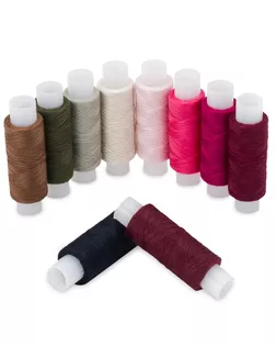 Набор швейных ниток 50/2, 200м, ассорти №130, 10шт/упак, Astra&Craft арт. АРС-65115-1-АРС0001312184