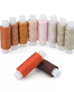 Набор швейных ниток 50/2, 200м, ассорти №133, 10шт/упак, Astra&Craft арт. АРС-65625-1-АРС0001312187