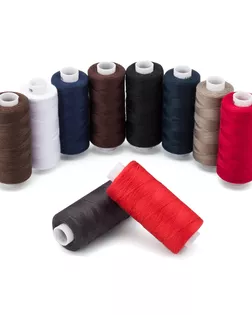 Набор швейных ниток 40/2 'Ассорти', намотка 365 м (400 ярд), 10шт/упак, Bestex арт. АРС-64560-1-АРС0001312201