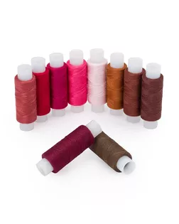 Набор швейных ниток 50/2, 200м, ассорти №142, 10шт/упак, Astra&Craft арт. АРС-65626-1-АРС0001312241