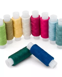 Набор швейных ниток 50/2, 200м, ассорти №145, 10шт/упак, Astra&Craft арт. АРС-65952-1-АРС0001312244