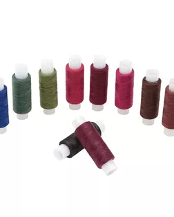 Набор швейных ниток 50/2, 200м, ассорти №155, 10шт/упак, Astra&Craft арт. АРС-64840-1-АРС0001312340
