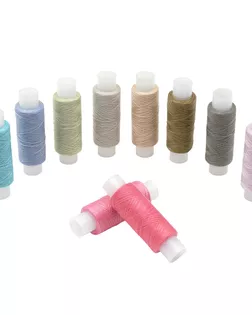 Набор швейных ниток 50/2, 200м, ассорти №160, 10шт/упак, Astra&Craft арт. АРС-64842-1-АРС0001312345