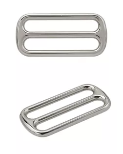 МВ 2342 Рамка-регулятор литая 30мм (37*17,5мм) металл (Nickel Серебро (никель)) арт. АРС-64623-1-АРС0001312419