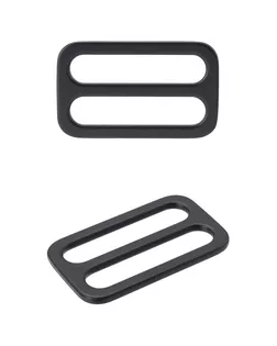 МВ 2343 Рамка-регулятор литая плоская 25мм (31*19мм) металл (M.Black черный матовый) арт. АРС-64492-1-АРС0001312437