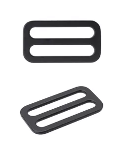 МВ 2343 Рамка-регулятор литая плоская 30мм (37*20мм) металл (M.Black черный матовый) арт. АРС-64496-1-АРС0001312441