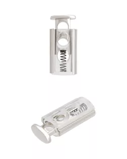 ГУБ13527 Фиксатор прозрачный/металлический d=4мм два отверстия 12*27мм (никель) арт. АРС-64693-1-АРС0001312532 ГУБ13527 Фиксатор прозрачный/металлический d=4мм два отверстия 12*27мм (никель) арт. АРС-64693-1-АРС0001312532