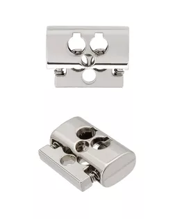 ГУБ13921 Фиксатор металлический d=4мм три отверстия 18,8*14мм (никель) арт. АРС-64700-1-АРС0001312539 ГУБ13921 Фиксатор металлический d=4мм три отверстия 18,8*14мм (никель) арт. АРС-64700-1-АРС0001312539