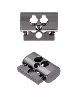 ГУБ13921 Фиксатор металлический d=4мм три отверстия 18,8*14мм (черный никель) арт. АРС-64701-1-АРС0001312540 ГУБ13921 Фиксатор металлический d=4мм три отверстия 18,8*14мм (черный никель) арт. АРС-64701-1-АРС0001312540