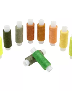 Набор швейных ниток 50/2, 200м, ассорти №162, 10шт/упак, Astra&Craft арт. АРС-64843-1-АРС0001312617