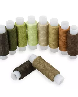 Набор швейных ниток 50/2, 200м, ассорти №173, 10шт/упак, Astra&Craft арт. АРС-64848-1-АРС0001312628