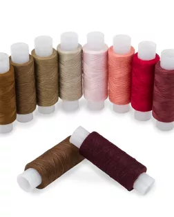 Набор швейных ниток 50/2, 200м, ассорти №174, 10шт/упак, Astra&Craft арт. АРС-65117-1-АРС0001312629