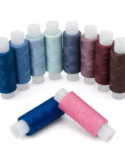 Набор швейных ниток 50/2, 200м, ассорти №175, 10шт/упак, Astra&Craft арт. АРС-65954-1-АРС0001312630