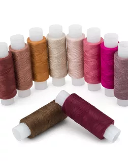 Набор швейных ниток 50/2, 200м, ассорти №179, 10шт/упак, Astra&Craft арт. АРС-65956-1-АРС0001312665