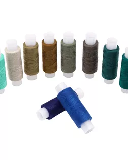 Набор швейных ниток 50/2, 200м, ассорти №182, 10шт/упак, Astra&Craft арт. АРС-64852-1-АРС0001312668