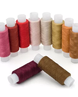 Набор швейных ниток 50/2, 200м, ассорти №187, 10шт/упак, Astra&Craft арт. АРС-65958-1-АРС0001312673