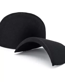 ВТТМ-10/А Плечевые накладки из твердого поролона обшитые, втачные 10*90*160 Hobby&Pro (чёрный) арт. АРС-65867-1-АРС0001313133