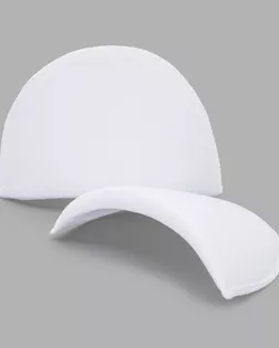 ВТТМ-13/А Плечевые накладки из твердого поролона обшитые, втачные 13*90*160 Hobby&Pro (белый) арт. АРС-65868-1-АРС0001313134