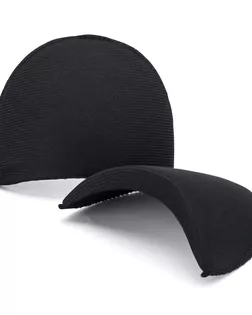 ВТТМ-16/А Плечевые накладки из твердого поролона обшитые, втачные 16*110*170 Hobby&Pro (чёрный) арт. АРС-65870-1-АРС0001313137