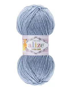 Пряжа ALIZE 'Cotton gold' 100гр. 330м. (55% хлопок, 45% акрил) ТУ (962 голубой туман) арт. АРС-65007-1-АРС0001313369 Пряжа ALIZE 'Cotton gold' 100гр. 330м. (55% хлопок, 45% акрил) ТУ (962 голубой туман) арт. АРС-65007-1-АРС0001313369