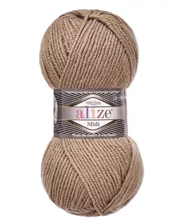 Пряжа ALIZE 'SUPERLANA MIDI' 100гр. 170м (25% шерсть, 75% акрил) (991 песочный) арт. АРС-65011-1-АРС0001313377 Пряжа ALIZE 'SUPERLANA MIDI' 100гр. 170м (25% шерсть, 75% акрил) (991 песочный) арт. АРС-65011-1-АРС0001313377