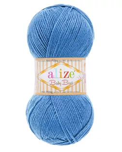 Пряжа Alize 'Baby Best' 100г 240м (10% бамбук, 90% акрил) с эффектом АНТИПИЛЛИНГ (237 васильковый) арт. АРС-65012-1-АРС0001313384 Пряжа Alize 'Baby Best' 100г 240м (10% бамбук, 90% акрил) с эффектом АНТИПИЛЛИНГ (237 васильковый) арт. АРС-65012-1-АРС0001313384