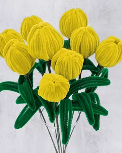 Набор для творчества из синельной проволоки №4, жёлтый арт. АРС-65961-1-АРС0001313434