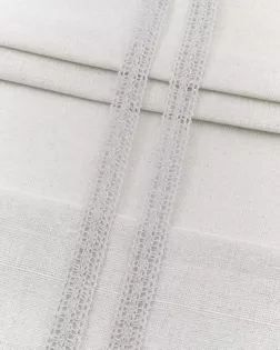 29397 Тесьма 1621 хлопок 1,5см (+- 0,2см) вязаная, уп. 20м, цв. с. серый арт. АРС-64934-1-АРС0001314199