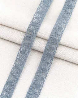 21212 Тесьма А7173 хлопок 1,6см вязаная,18,2м, цв.серо-голубой арт. АРС-64951-1-АРС0001314218