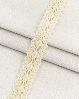 21229 Тесьма А7463 хлопок 2,8см вязаная,18,2м, цв.бежевый арт. АРС-64953-1-АРС0001314220