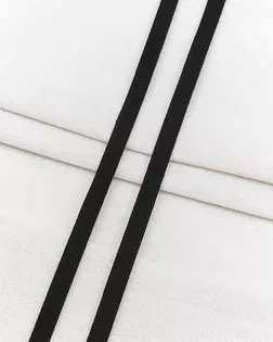 288443 Тесьма замшевая отд. 9мм, 14м, цв. черный арт. АРС-64955-1-АРС0001314222