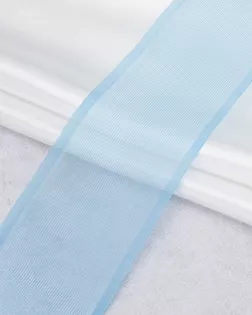 С3501Г17 (С3622Г17) Лента для бантов 8см*25м (голубой/серебро) арт. АРС-65134-1-АРС0001314452