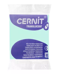 CE0920056 Пластика полимерная запекаемая 'Cernit 'TRANSLUCENT' прозрачный 56 гр. (641 нефрит) арт. АРС-65862-1-АРС0001314714