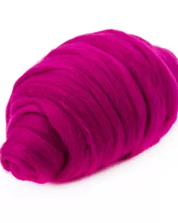Шерсть для валяния полутонкая 100%, 100 гр. (40 цикламен) арт. АРС-65602-1-АРС0001314830