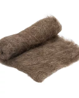 Шерсть для валяния Кардочес Верблюд, 100% верблюжья шерсть, 100 гр. Камтекс (121 коричневый) арт. АРС-66087-1-АРС0001316652