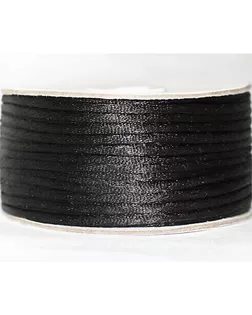 Шнур атласный круглый (для воздушных петель) 2мм*50м (черный) арт. АРС-66100-1-АРС0001316864 Шнур атласный круглый (для воздушных петель) 2мм*50м (черный) арт. АРС-66100-1-АРС0001316864