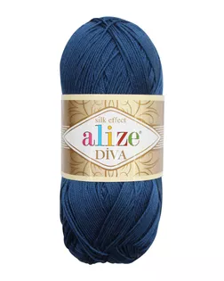 Пряжа ALIZE 'Diva' 100гр. 350м. (100% микрофибра) ТУ (279 т.синий) арт. АРС-44592-1-АРС0000805043 Пряжа ALIZE 'Diva' 100гр. 350м. (100% микрофибра) ТУ (279 т.синий) арт. АРС-44592-1-АРС0000805043