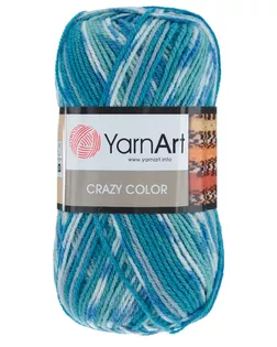 Пряжа YarnArt 'Crazy color' 100гр 260м (25% шерсть,75% акрил) (98 секционный) арт. АРС-50094-1-АРС0000819208