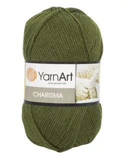 Пряжа YarnArt 'Charisma' 100гр 200м (80% шерсть, 20% акрил) (530 болотный) арт. АРС-57293-1-АРС0000829383