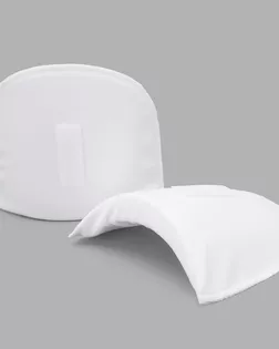 ВК-18/6/А Плечевые накладки втачные с плот.обшивкой и контакт. лентой, белый, 18*120*170мм Hobby&Pro арт. АРС-65744-1-АРС0000850769