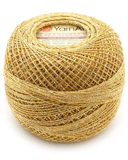 Пряжа YarnArt 'Camelia' 20гр 190м (70% полиэстер, 30% металлик) (2440 желтый) арт. АРС-50544-1-АРС0000852608