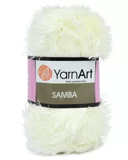 Пряжа YarnArt 'Samba' травка 100гр 150м (100% полиэстер) (830 молочный) арт. АРС-50571-1-АРС0000852991