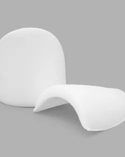 В-18/А Плечевые накладки втачные обшитые, 18*120*170мм Hobby&Pro (белый) арт. АРС-65748-1-АРС0000913409