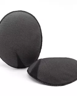 Р-10/А Плечевые накладки реглан обшитые, 10*130*100мм Hobby&Pro (черный) арт. АРС-65750-1-АРС0000913485