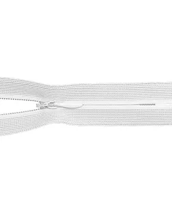 Молния потайная н/р Т3 70см (нейлон) (501 белый, 101 белый) арт. АРС-21900-1-АРС0000922391