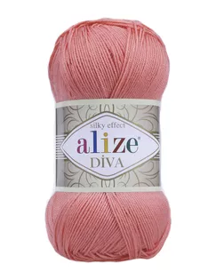 Пряжа ALIZE 'Diva' 100гр. 350м. (100% микрофибра) ТУ (619 коралловый) арт. АРС-52059-1-АРС0000939104 Пряжа ALIZE 'Diva' 100гр. 350м. (100% микрофибра) ТУ (619 коралловый) арт. АРС-52059-1-АРС0000939104