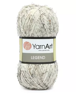 Пряжа YarnArt 'Legend' 100гр 300м (25% шерсть, 65% акрил, 10% вискоза) (8800 молочный) арт. АРС-51072-1-АРС0000990498